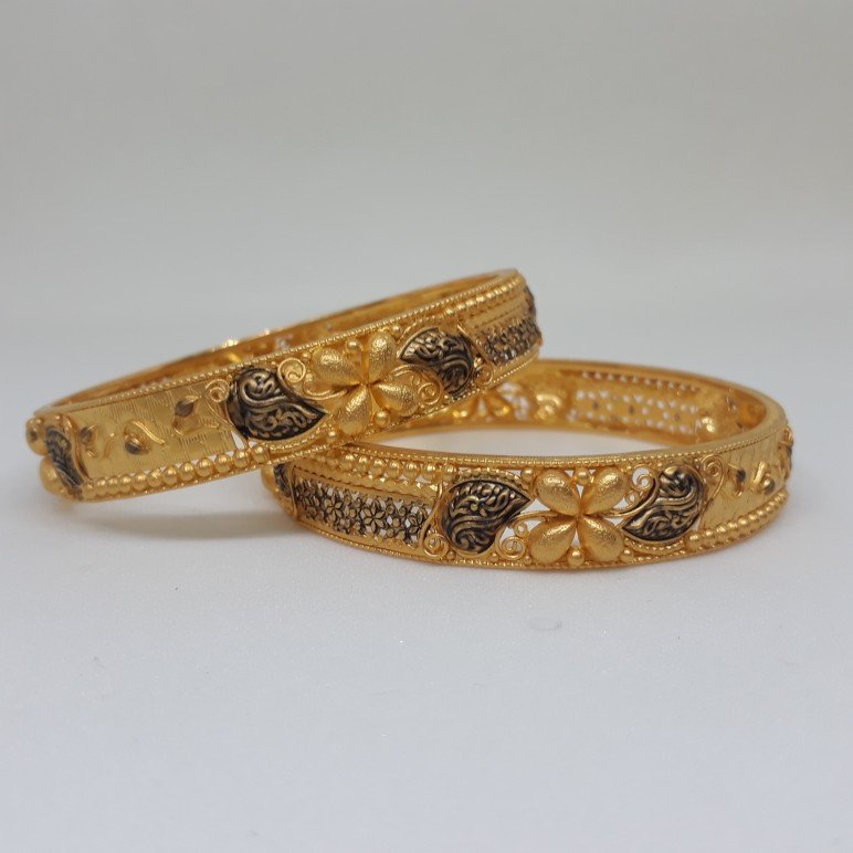 22ct Antique  Kada  bg/1413